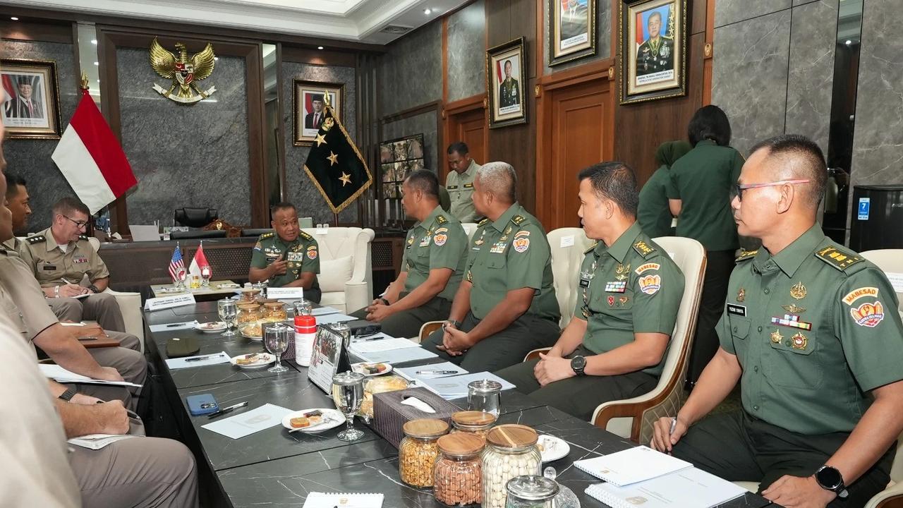 FOTO: TNI AD dan USARPAC Sepakat Perluas Kerja Sama Strategis di Kawasan Indo-Pasifik