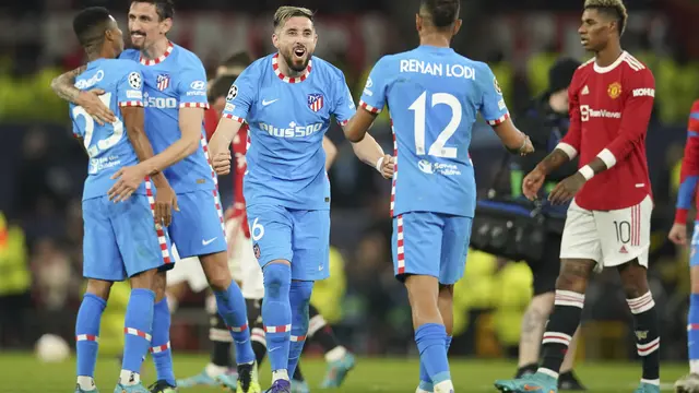 Kalahkan Manchester United, Atletico Madrid ke Perempat Final Liga Champions