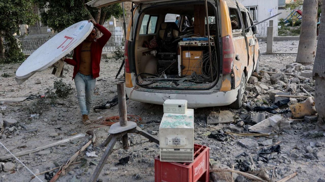 Kondisi Terkini Rumah Sakit Al-Ahli Jalur Gaza Hancur Lebur Akibat Serangan Brutal Israel