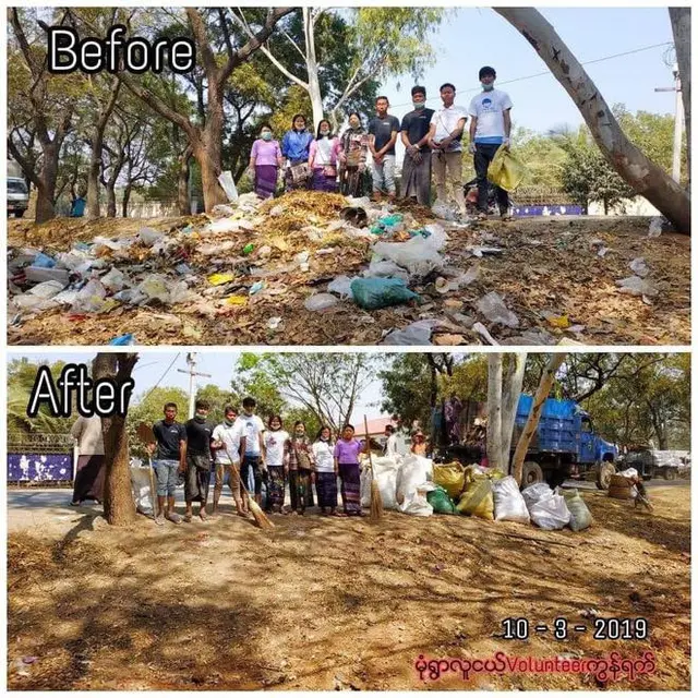 trash challenge (foto: thkt.vn)