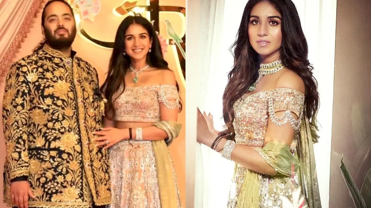 6 Gaya Mewah Anant Ambani Kenakan Baju Emas Asli dan Radhika Merchant Dibalut Lehenga Kristal Swarovski di Upacara Sangeet Jelang Menikah
