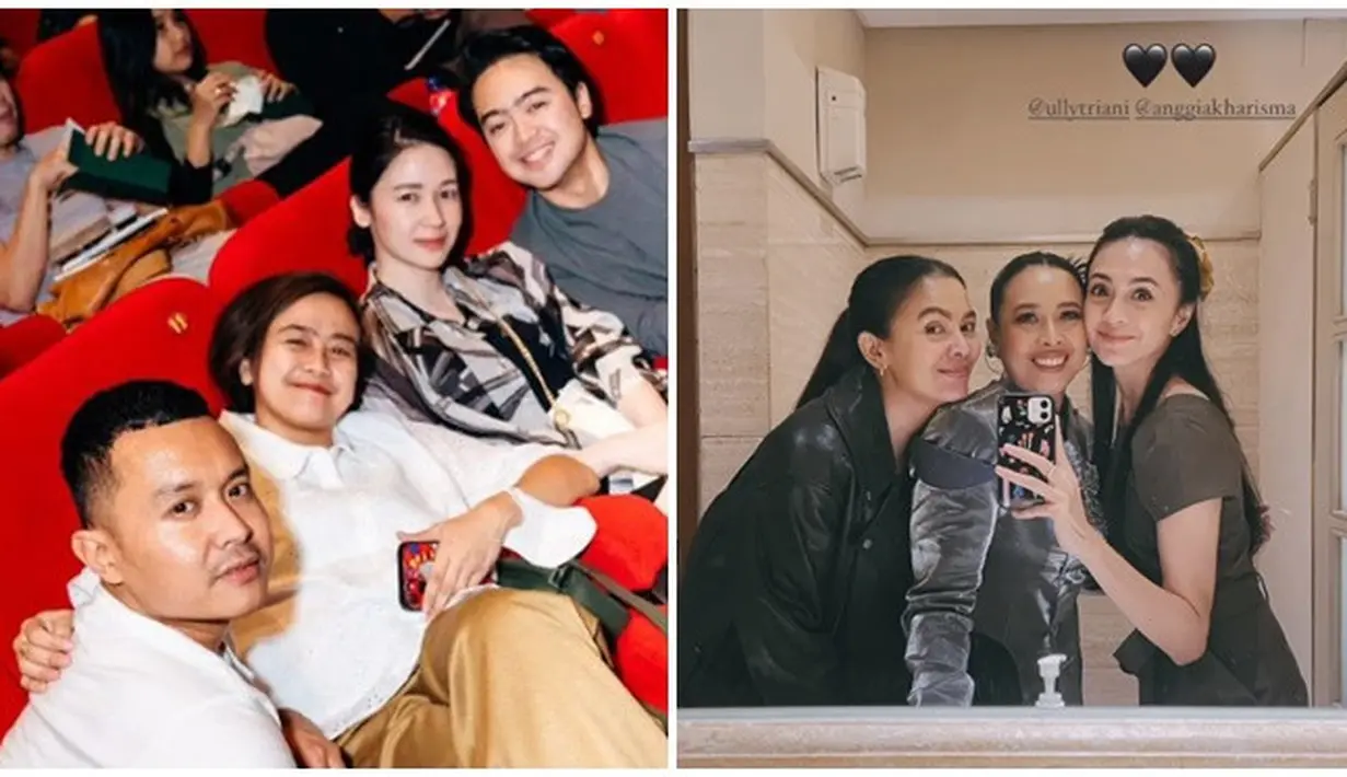 Laura Basuki hadiri acara gala premiere 13 Bom di Jakarta bersama manajernya, Dianita Tiastuti. Bintang film Sleep Call ini apresiasi penuh para pemain dan kru yang sudah bekerja keras demi film tersebut. Tak hanya Laura, Agla Artalidia dan Anggia Kharisma juga hadir. Lewat Story Instagramnya, Agla ungkap kekagumannnya menyaksikan film tersebut selama 2,5 jam. (Liputan6.com/IG/@laurabas/@aglaartalidia)