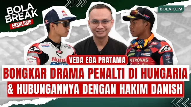 EKSKLUSIF! Veda Ega Pratama Buka-bukaan usai Jalani 8 Seri Moto2 2026