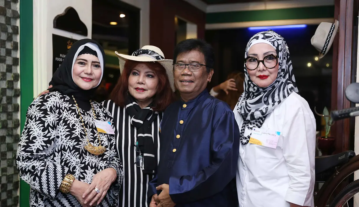 Foto Eddy Silitonga saat hadir di acara halal bihalal Solidaritas Artis Indonesia, di Cafe Safari, Jakarta, pada Senin 25 Juli 2016. (Nurwahyunan/Bintang.com)