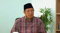 Mantan Menteri Agama Lukman Hakim Saifuddin berbicara dalam Bincang Liputan6. (Istimewa)