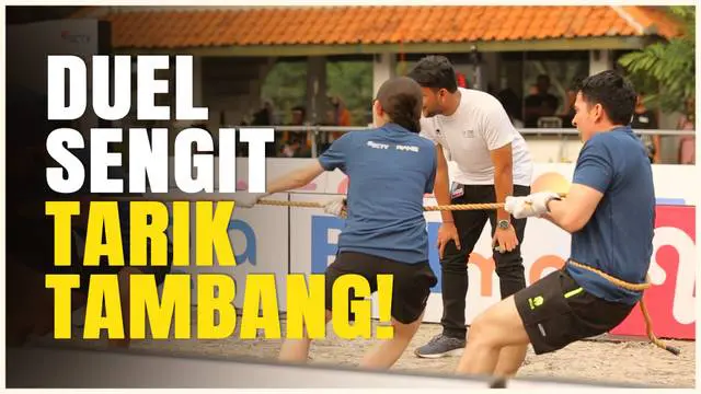 VIDEO: Para Selebritis Saling Adu Kuat dalam Cabor Tarik Tambang di TOSI Season 3