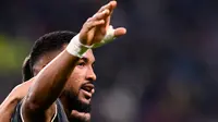Pemain Juventus Gleison Bremer merayakan golnya ke gawang Cagliari pada pertandingan sepak bola Serie A Liga Italia di Stadion Juventus, Turin, Italia, Sabtu (11/11/2023). (Fabio Ferrari/LaPresse via AP)