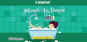 5 Manfaat Mandi Air Dingin untuk Tubuh