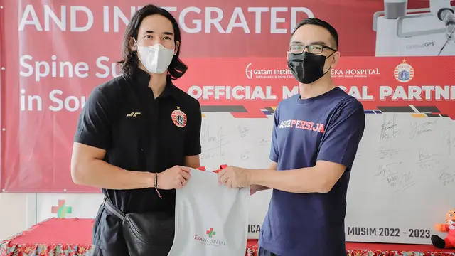 Pemain Persija Jalani Medical Check Up di Eka Hospital