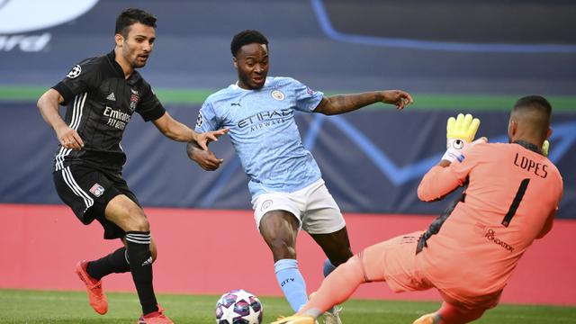 FOTO: Lyon Singkirkan Manchester City di Perempat Final Liga Champions