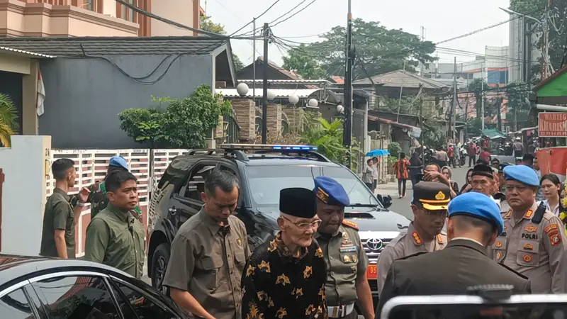 Mantan Wakil Presiden ke-6 Try Sutrisno (Rahmat Baihaqi/Merdeka.com)