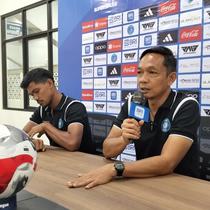 Caretaker Pelatih PSBS, Kahudi Wahyu Widodo. (Foto: Bola.com/Ana Dewi)