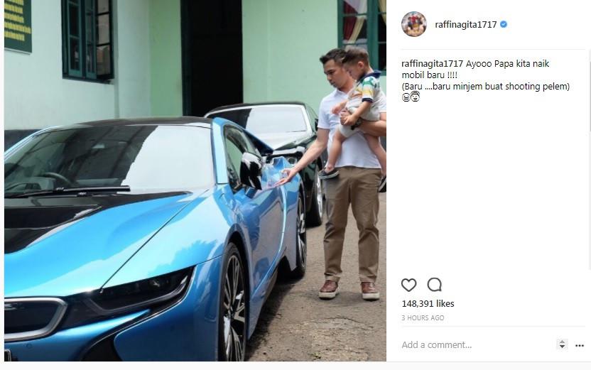 Pamer Mobil Baru, Raffi Ahmad Disindir soal Pajak 