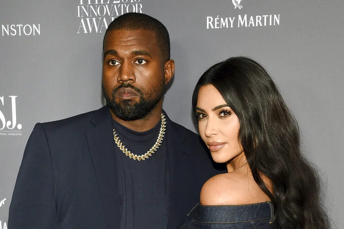 Kanye West dan Kim Kardashian. (Evan Agostini/Invision/AP, File)