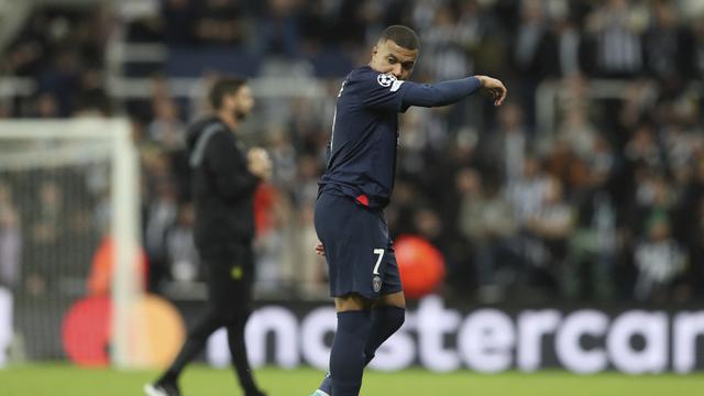 Newcastle United vs PSG, Liga Champions, Kylian Mbappe