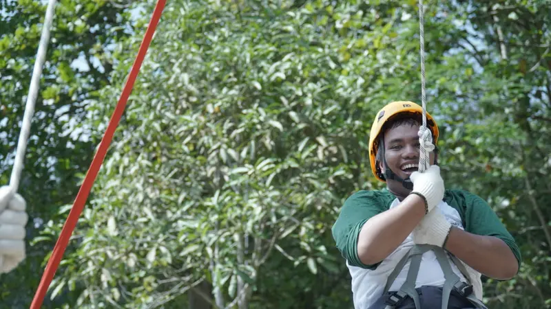 Raju Hasudungan Simalango (20), salah satu penerima beasiswa dari Tanoto Foundation (Istimewa)