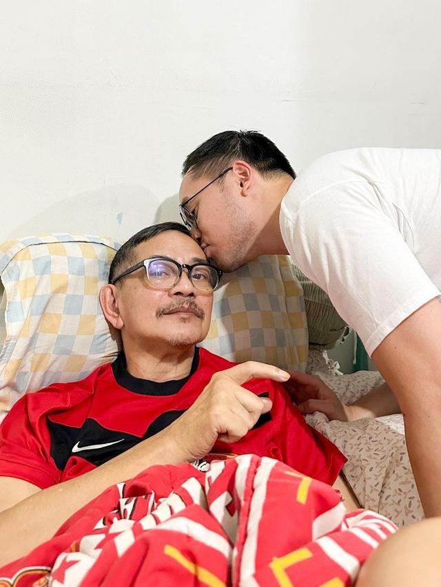 Merdianti Octavia, Istri dari Rama Putra, Mengabarkan Bahwa Ray Sahetapy Sedang Sakit. Merdi Tidak Menyebut Sakit yang Membuat Sang Mertua Lebih Kurus dari Biasanya (instagram.com/merdioctav)