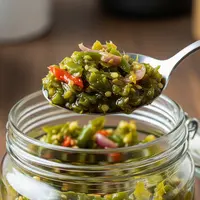Cara Menyimpan Sambal Ijo Khas Padang Agar Awet/Gemini AI