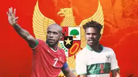 Timnas Indonesia - Boaz Solossa dan Barnabas Sobor (Bola.com/Bayu Kurniawan Santoso)