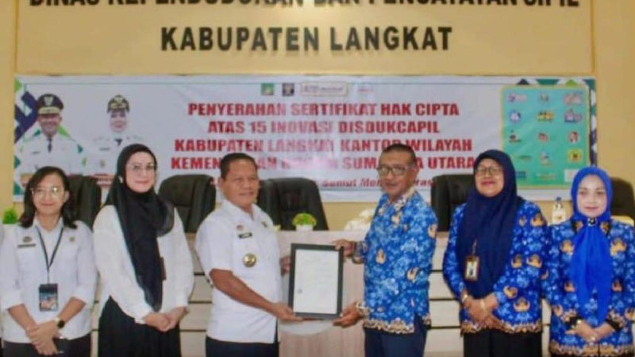 Fakta Unik: Kemenkum Sumut Serahkan 15 Surat Pencatatan Ciptaan Langkat, Lindungi Kekayaan Intelektual Daerah!