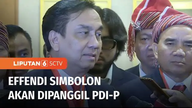 VIDEO: PDI-P akan Panggil Effendi Simbolon Buntut Beri Sinyal Dukungan ke Prabowo Subianto