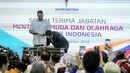 <p>Serah terima jabatan Menteri Pemuda dan Olahraga Republik Indonesia (Menpora RI) periode 2023-2025, Dito Ariotedjo (kiri) kepada Menteri Pemuda dan Olahraga Republik Indonesia (Menpora RI) periode 2025-2029, Erick Thohir dalam acara yang berlangsung di Auditorium Wisma Kemenpora, Senayan, Kamis (18/09/2025). (Bola.com/Bagaskara Lazuardi)</p>