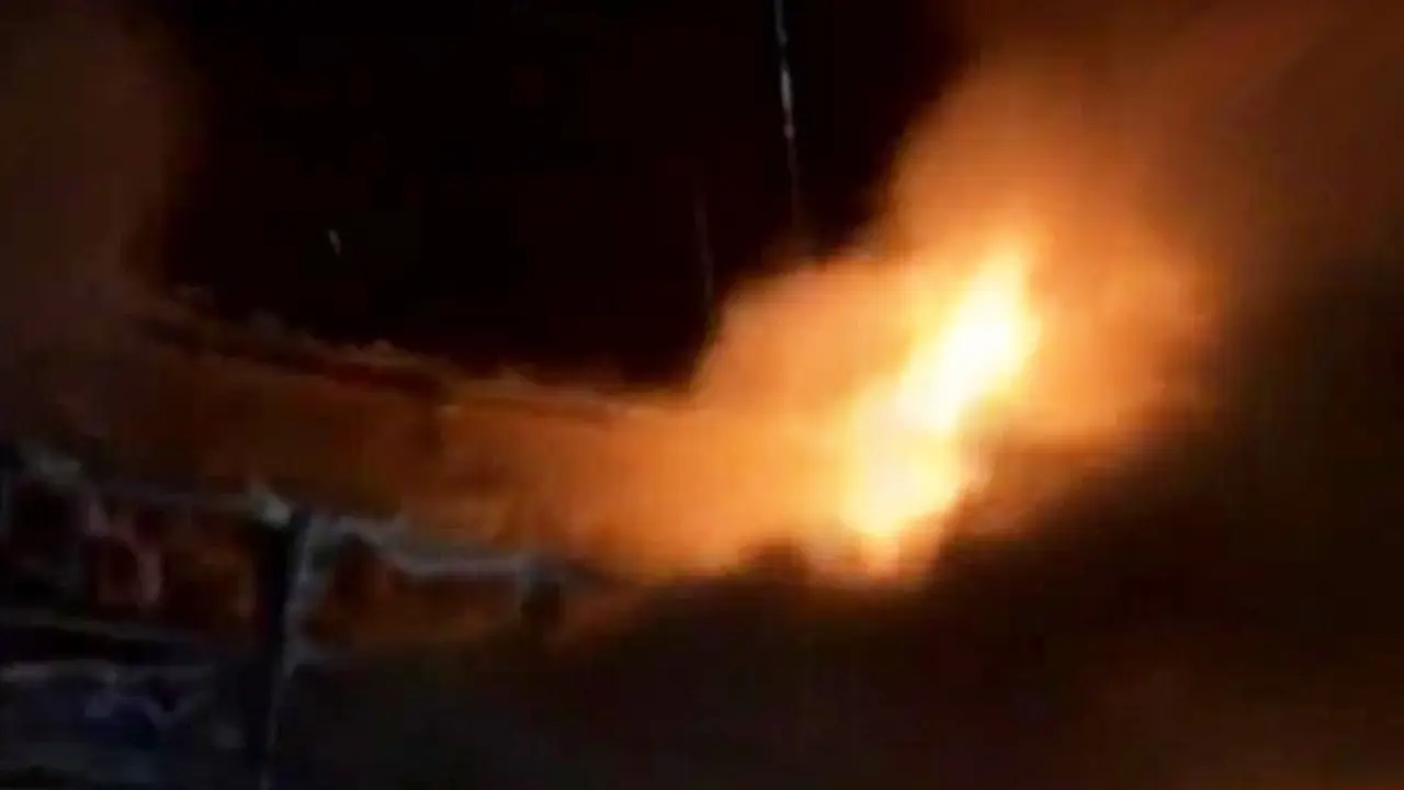 Kapal Motor Terbakar
