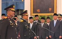 Momen Prabowo Lantik Suyudi Ario Seto jadi Kapolri Baru