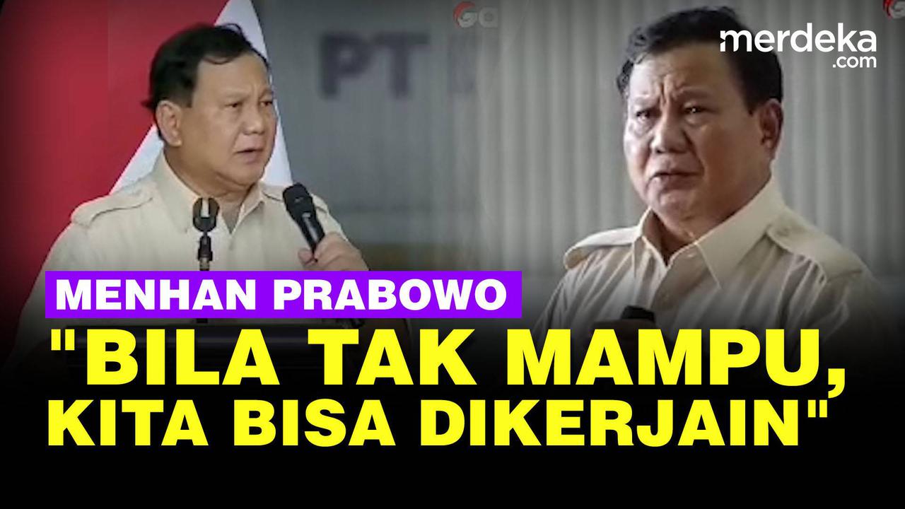 VIDEO: Prabowo Tegaskan RI Bisa 'Dikerjain' Bila Tak Mampu Bikin Alat Pertahanan