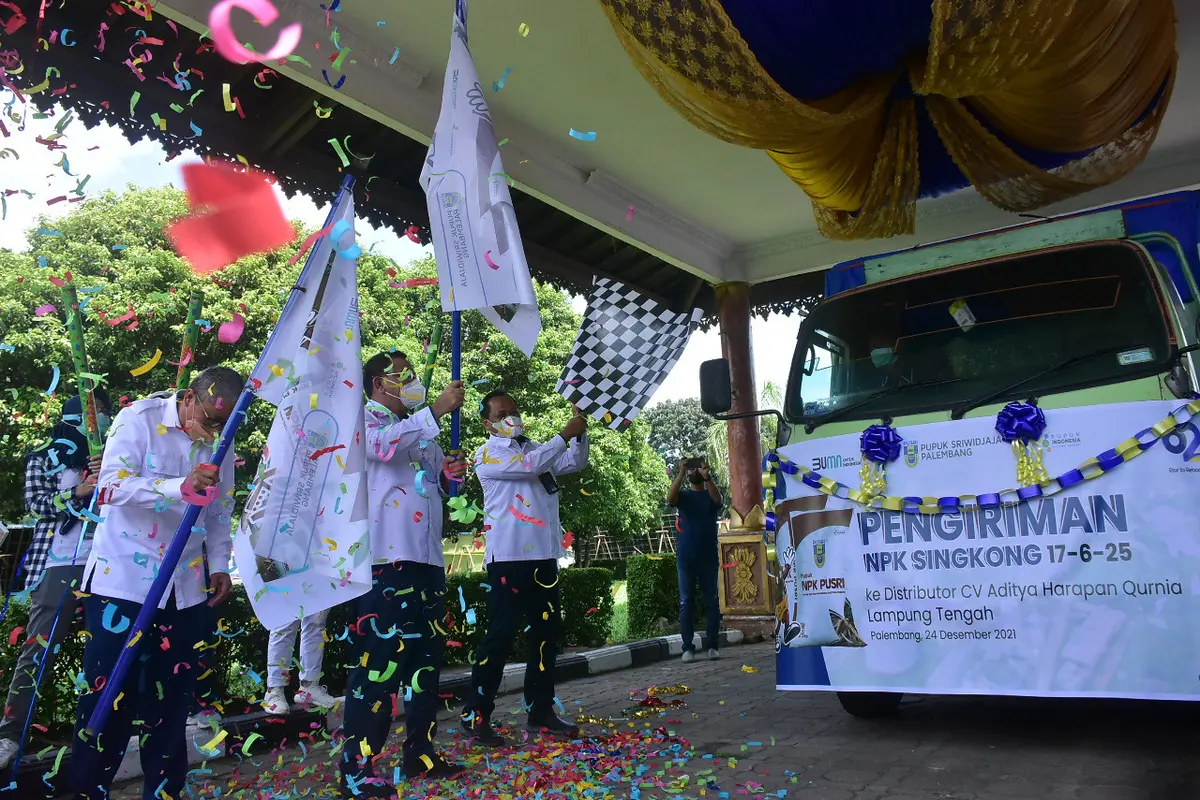 Usung Semangat Rise to Reborn, Pusri Luncurkan NPK Kopi dan Singkong
