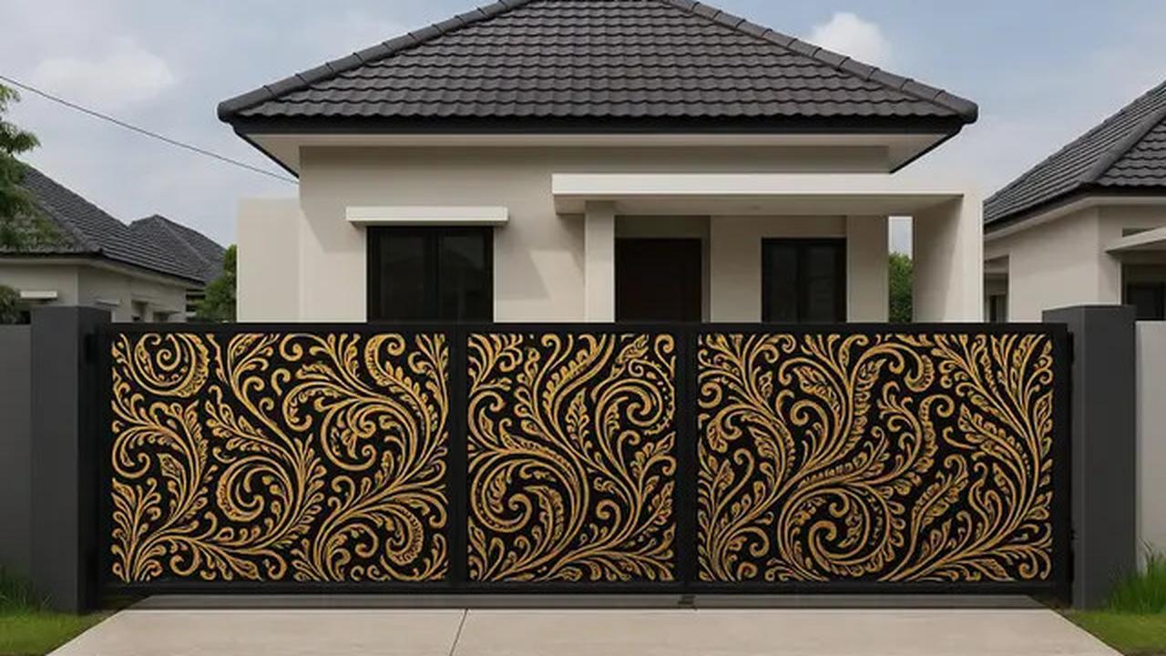 10 Model Pagar Laser Cutting Terbaru, Desain Ini Bikin Rumah Tampak Mewah di 2025
