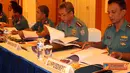 Citizen6, Surabaya: Sebanyak 148 orang Perwira Pertama dan Bintara TNI AL ikuti sidang Pantukhir Dikspespa Polisi Militer dan Pendidikan Lanjutan Bintara Angkatan ke - 4 pada, Rabu (16/5). (Pengirim: Penkobangdikal)