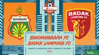 Bhayangkara FC Vs Badak Lampung FC (Bola.com/Adreanus Titus)