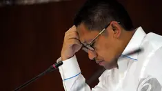Sidang dengan terdakwa Anas Urbaningrum kembali digelar Pengadilan Tipikor, Jakarta, Kamis (26/6/2014) (Liputan6.com/Faisal R Syam)