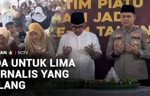 Ratusan Anak Yatim Piatu Doakan Jurnalis yang Hilang di Selat Sunda