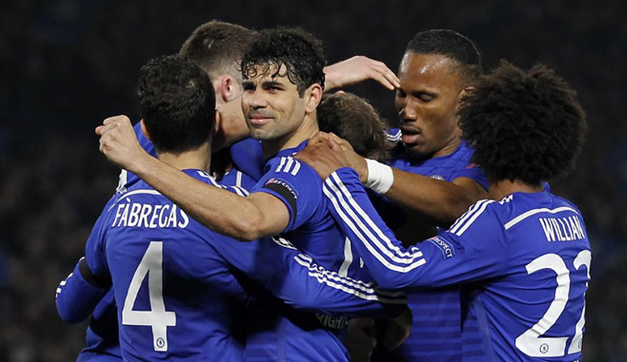 Penjualan jersey dari Chelsea berada pada posisi keempat dengan angka 910.000 per tahun. Jersey bernama Eden Hazard menjadi salah satu yang terlaris. (AFP Photo/Ian Kington)