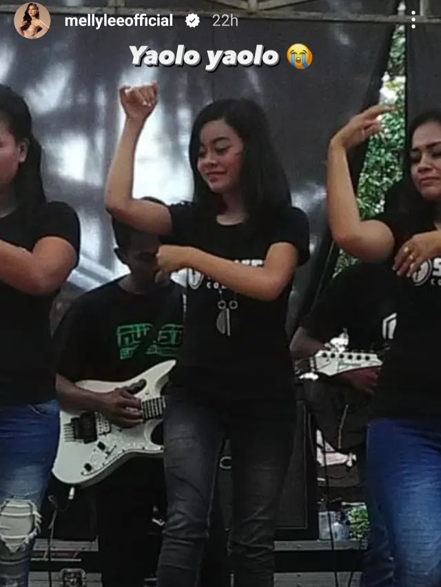 Foto Lawas Melly Lee