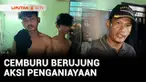 Diduga bermotif cemburu, sekelompok pemuda menganiaya seorang pria di kawasan Duren Sawit, Jakarta Timur. Dua pelaku berhasil ditangkap, dan satu lainnya kabur.