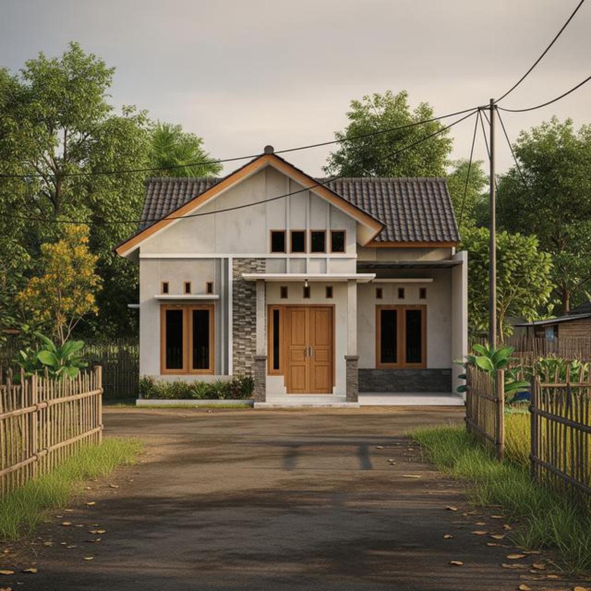 9 Rumah Sederhana Era 90-an tapi Tetap Modern di Desa, Harmoni Klasik Tak Lekang Waktu