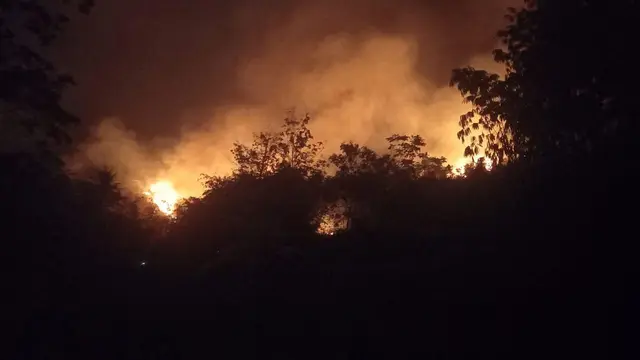 Karhutla Gunung Geulis Sukabumi Meluas, Pemukiman Warga Terancam