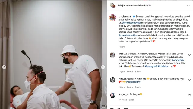 Unggahan Siti Badriah. (Foto: Dok. Instagram @sitibadriahh)