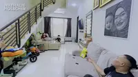 6 Potret Ruang Keluarga Rumah Nathalie Holscher, Spot Favorit Sule dan Adzam Bermain