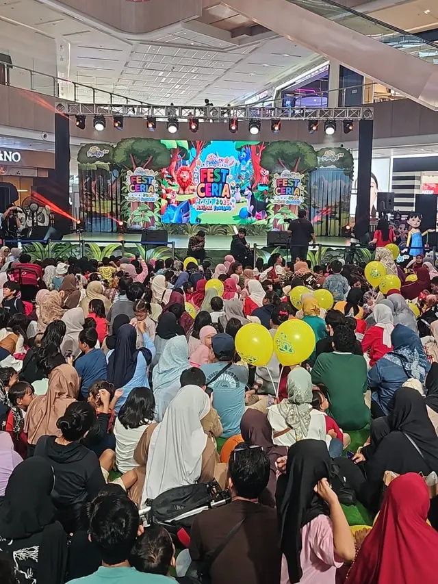 Kemeriahan MentariTV Fest Ceria 2025. (foto: ist)