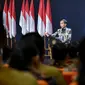 Jokowi buka rapat koordinasi nasional (Rakornas) dan forum komunikasi pemerintah daerah (Forkopimda) di Sentul, Bogor, Rabu (13/11/2019). Dirinya mengakui, urusi negara sebesar Indonesia tidak mudah.