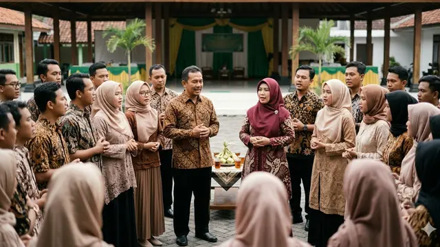 Doa Syawalan untuk Halal Bi Halal (Foto: Gemini AI)