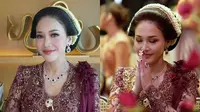 8 Detail Set Perhiasan Red Ruby Maia Estianty saat Akad Nikah El Syifa, Kilau Merahnya Memukau