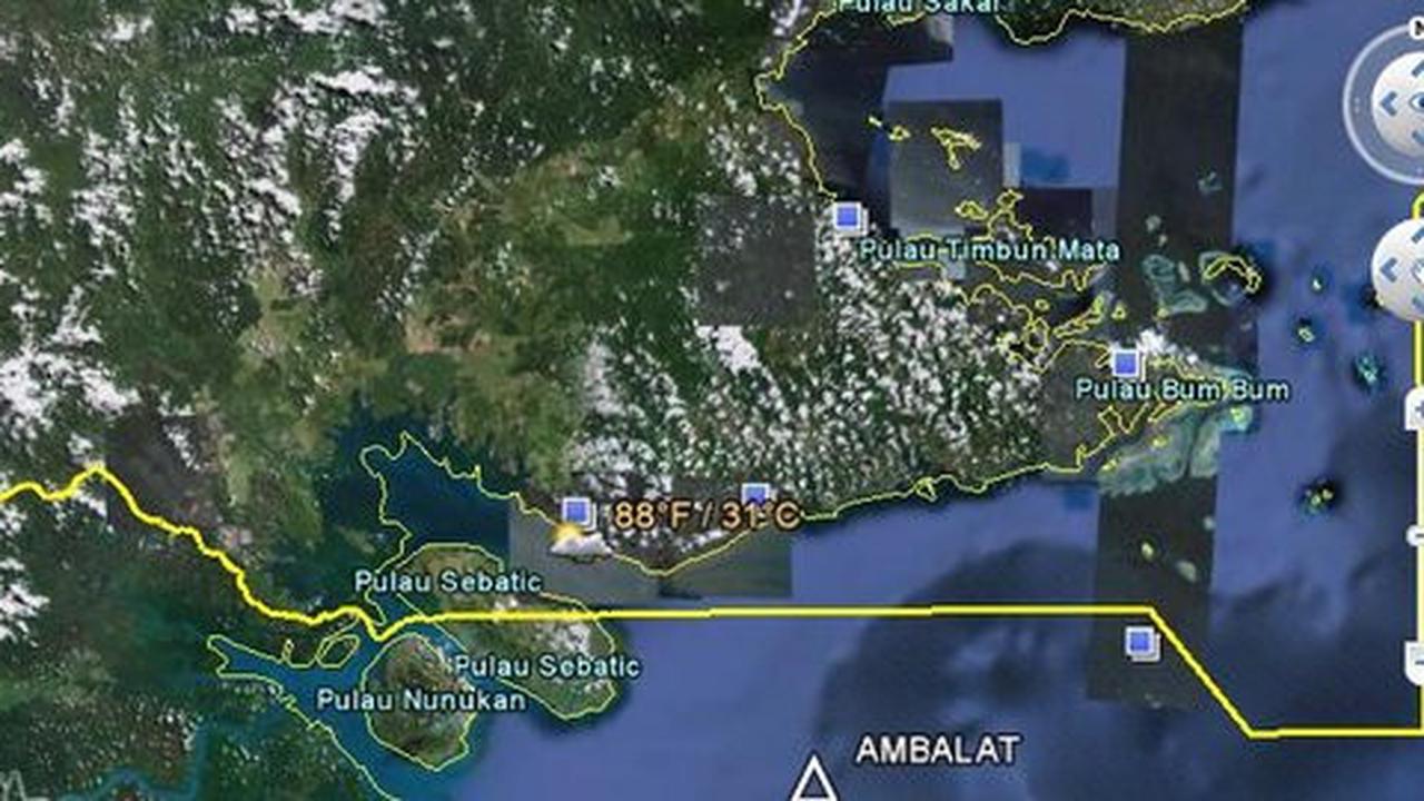 Kapal perang Malaysia masuk perairan Ambalat