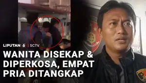 Wanita Disekap dan Diperkosa, Empat Pria Ditangkap