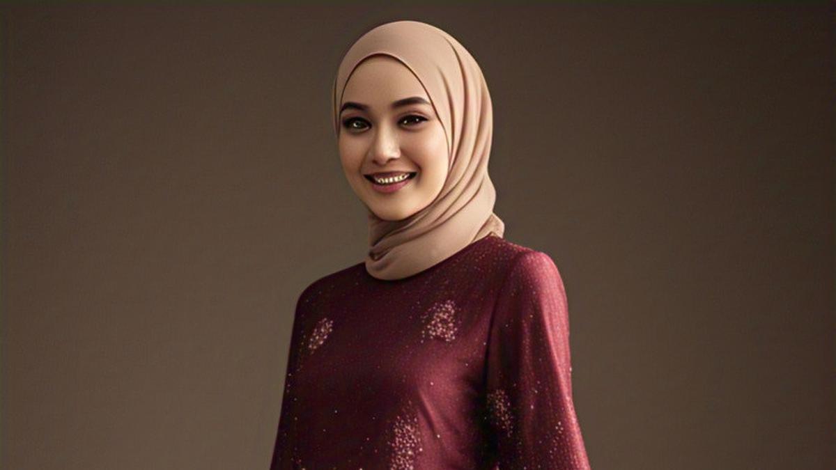 Top 3 Islami: Inspirasi 6 Gamis Brokat Burgundy agar Tampil Elegan Menawan saat Lamaran