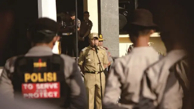 Walkot Makassar Pimpin Apel Polisi Pascabentrok dengan Satpol PP